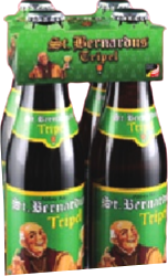 St. Bernardus Tripel clip met 4 flesjes van 33cl